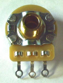 Potentiometer - CTS 10KL Chassis Mount Bias (flathead screwdrive