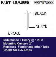 FILTER CHOKE FOR TWO 6V6 AMP-Mojo778