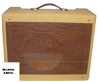 5F2A Tweed w/8" baffle Combo Cabinet