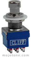 Cliff 3PDT Footswitch