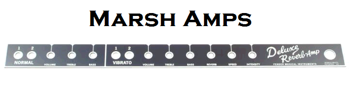 Blackface Deluxe Reverb  Faceplate