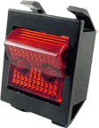 Lighted Power Switch Red Rocker for Marshall