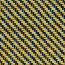 Tweed -Brown Stripe Coated /36" x 54"