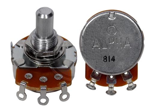 Potentiometer - Alpha 25KL Presence, Mid Control